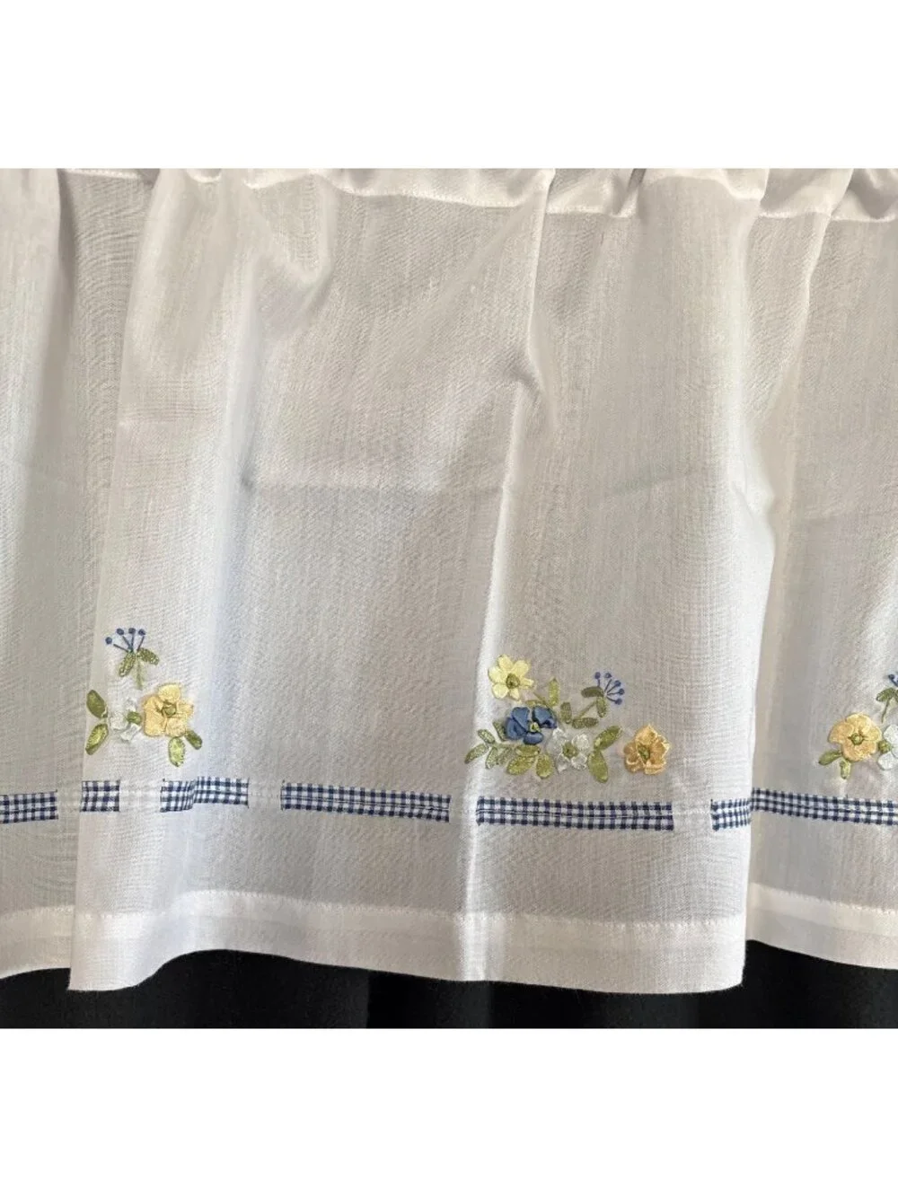 White Window Valance 60
